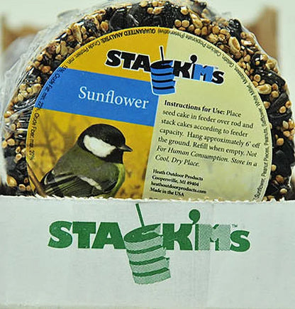 Stack'Ms Seed Cake Bird Food Sunflower