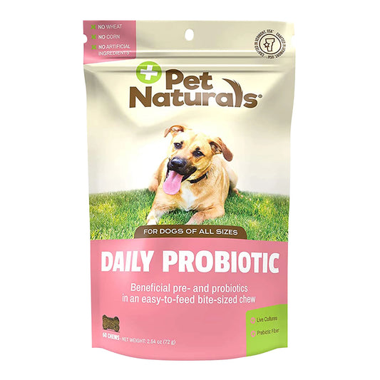 Daily Probiotic Chew for Dogs, 60Ct