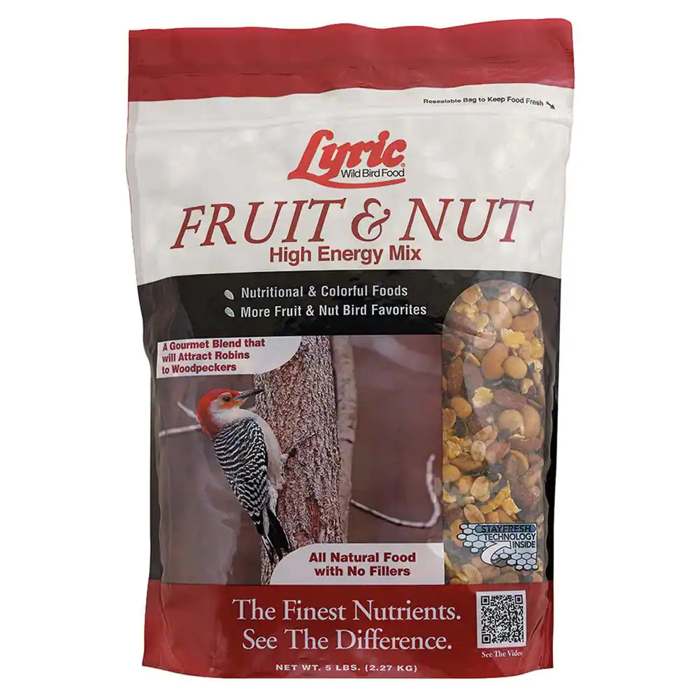 5 Lb. Fruit and Nut High Energy Wild Bird Food