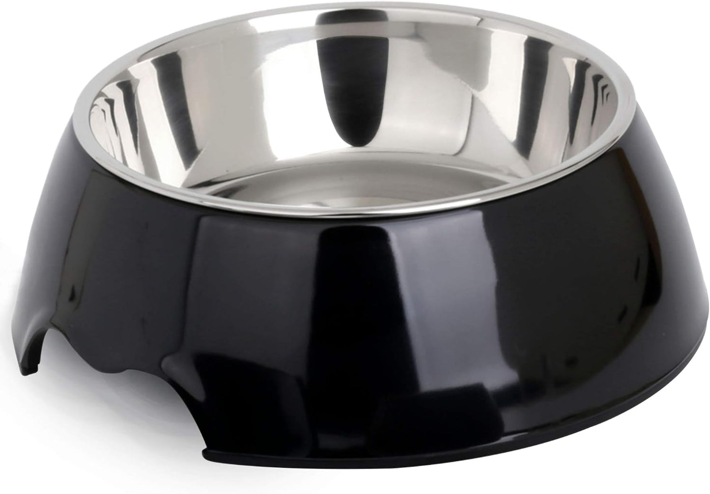 Dog Bowl Stainless Steel Dog Food Bowl Anti-Slip Cat Dish with Removable Dog Water Bowl